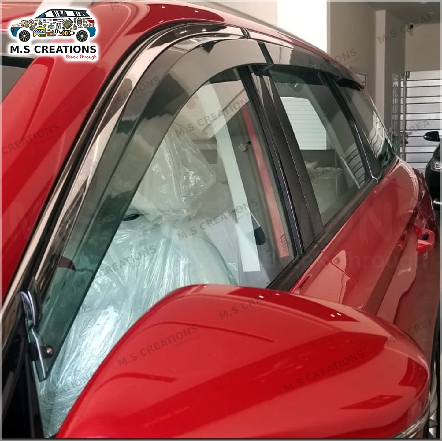Oshan X7 - Window Visors 6pcs - 81