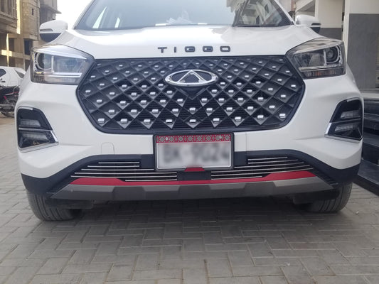 Tiggo 4 - Lower Bumper Grill Steel - 826