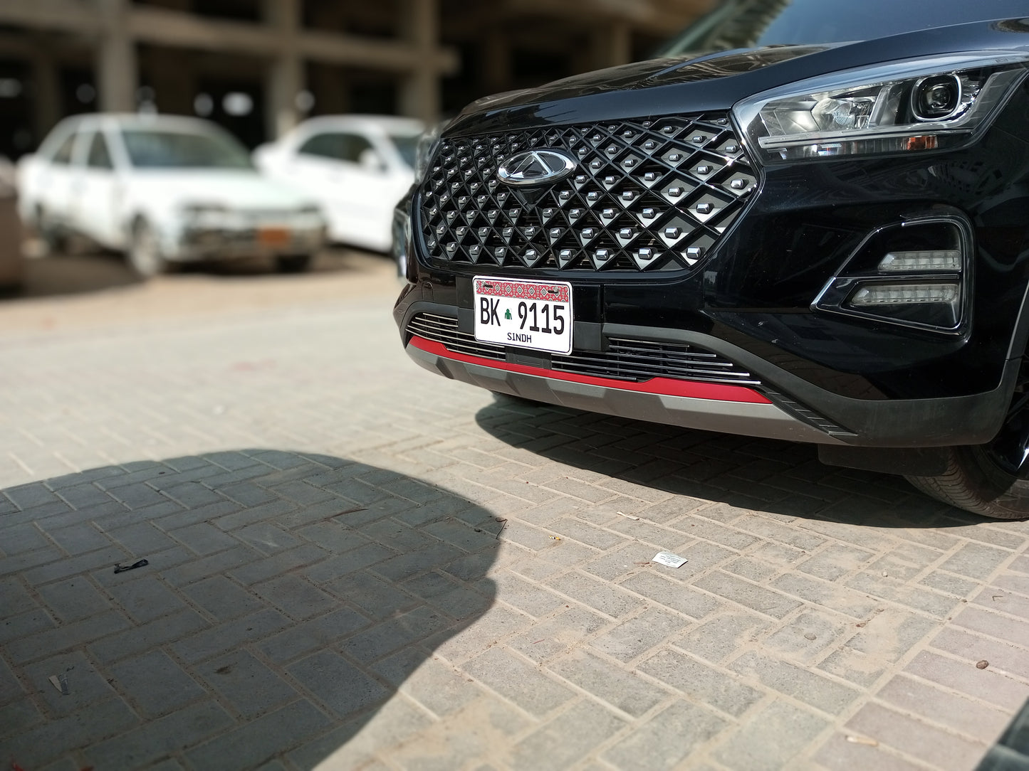 Tiggo 4 - Lower Bumper Grill Steel - 826