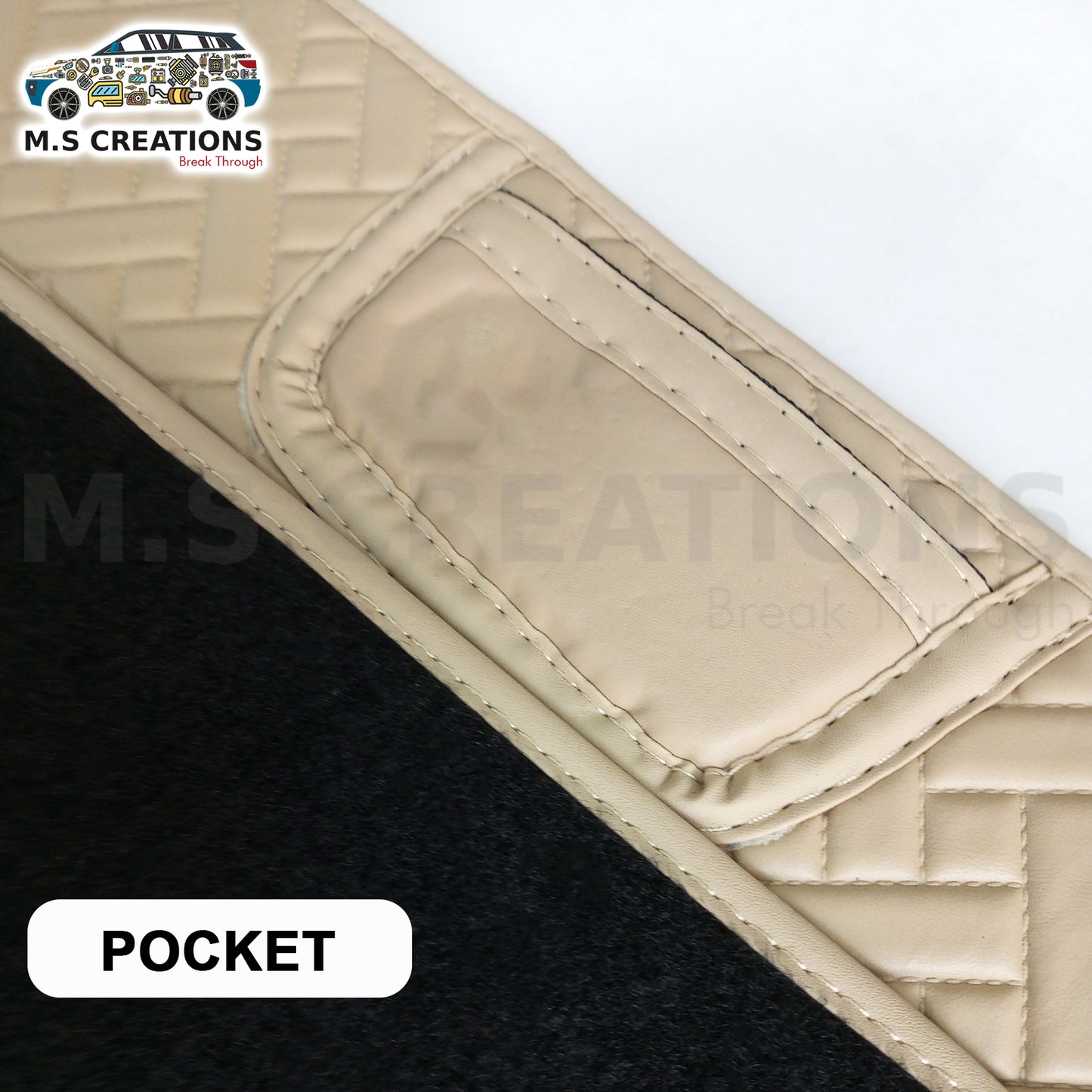 Oshan x7 - 9D Floor Mat With Carpet - 5 Seats - 832