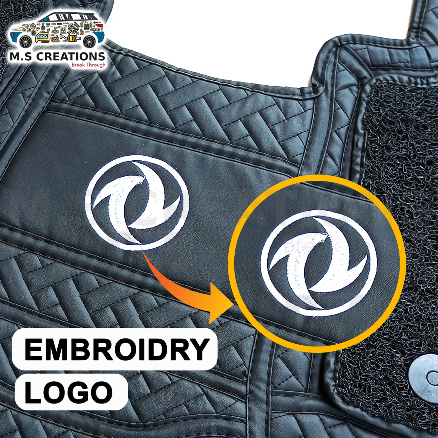 580pro - 9D Floor Mat with Coil - 833