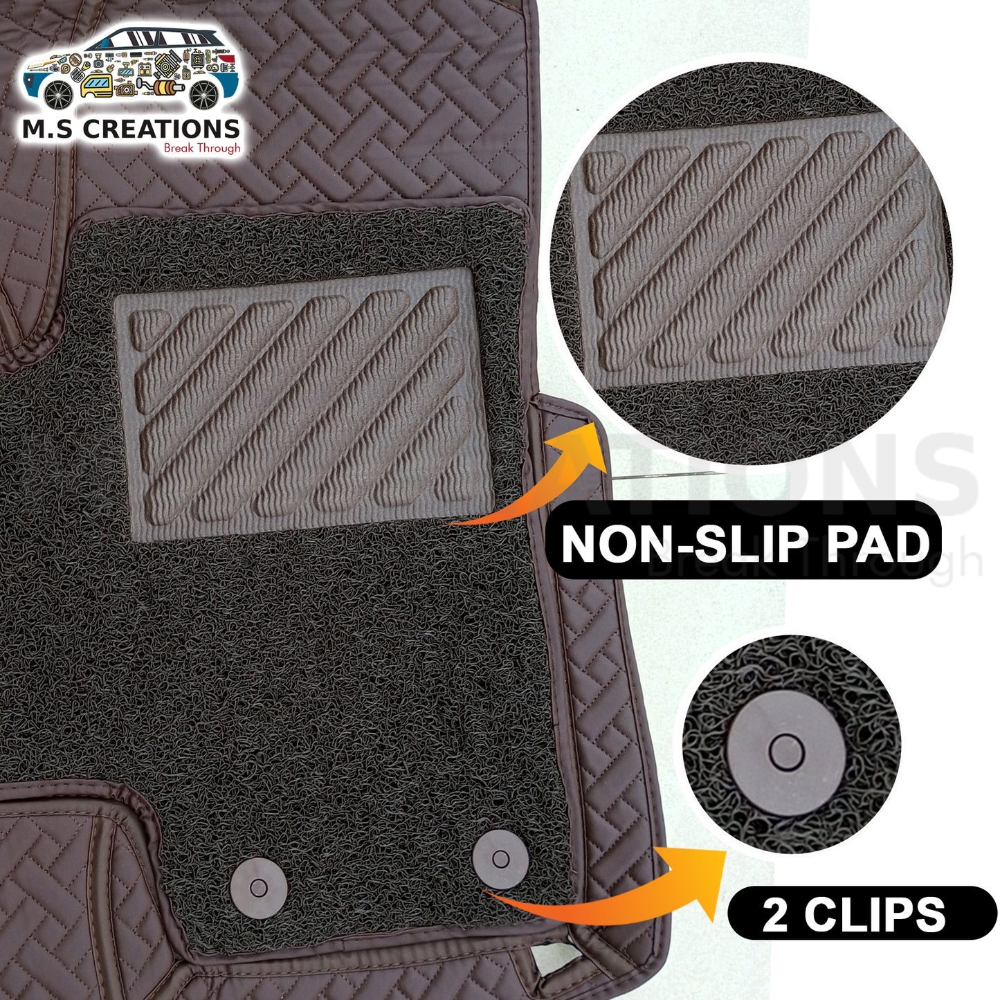 580pro - 9D Floor Mat With Coil - 834