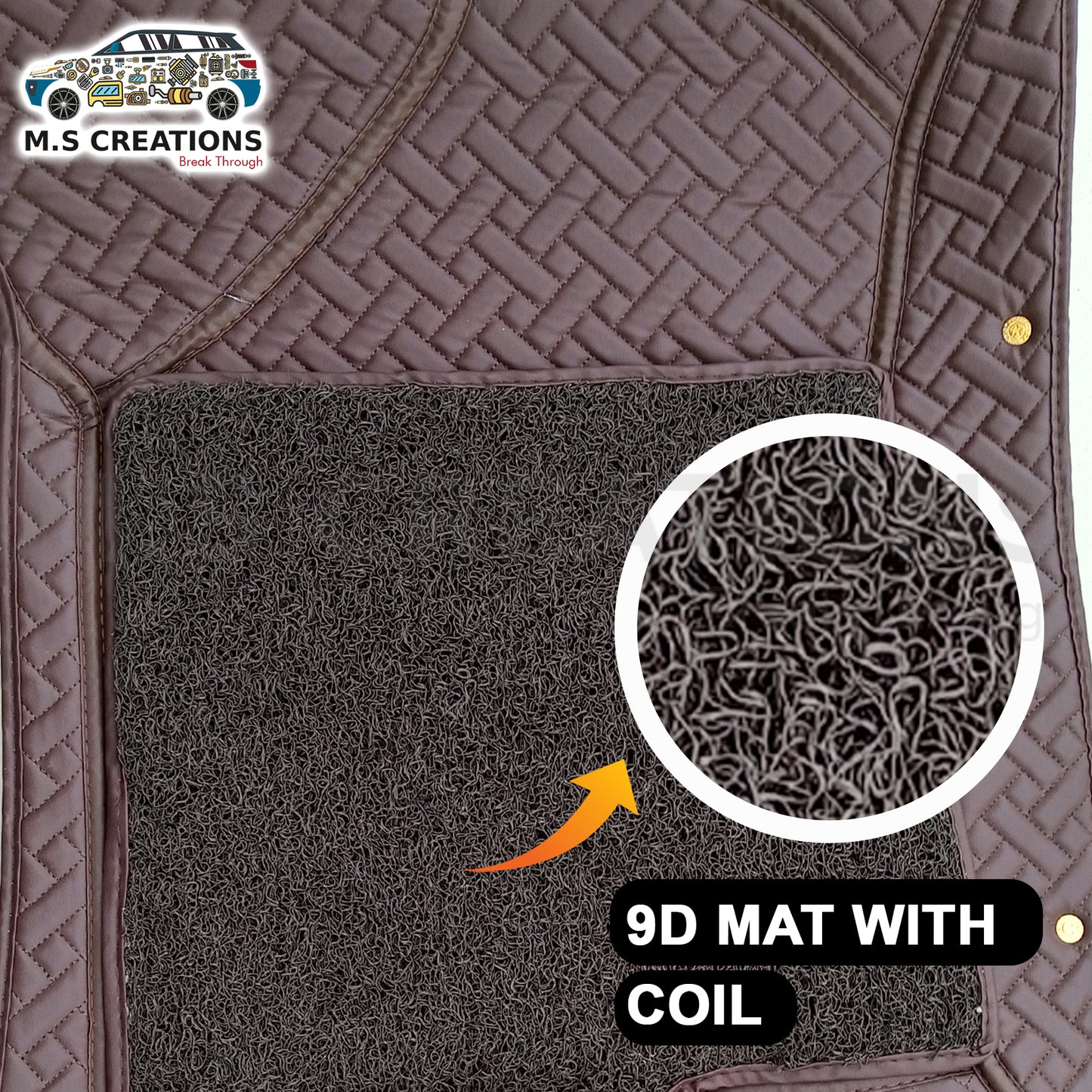 580pro - 9D Floor Mat With Coil - 834