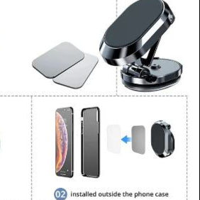 Universal - Mobile Holder Dashboard Magnetic - 844