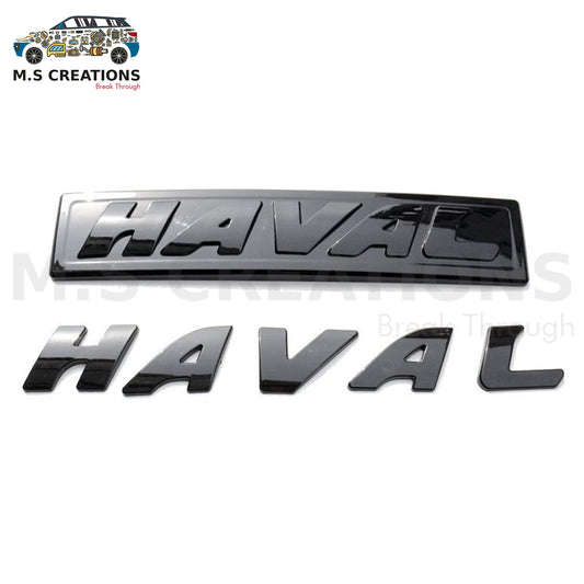 HAVAL Logo Front/Rear Set ABS - 884