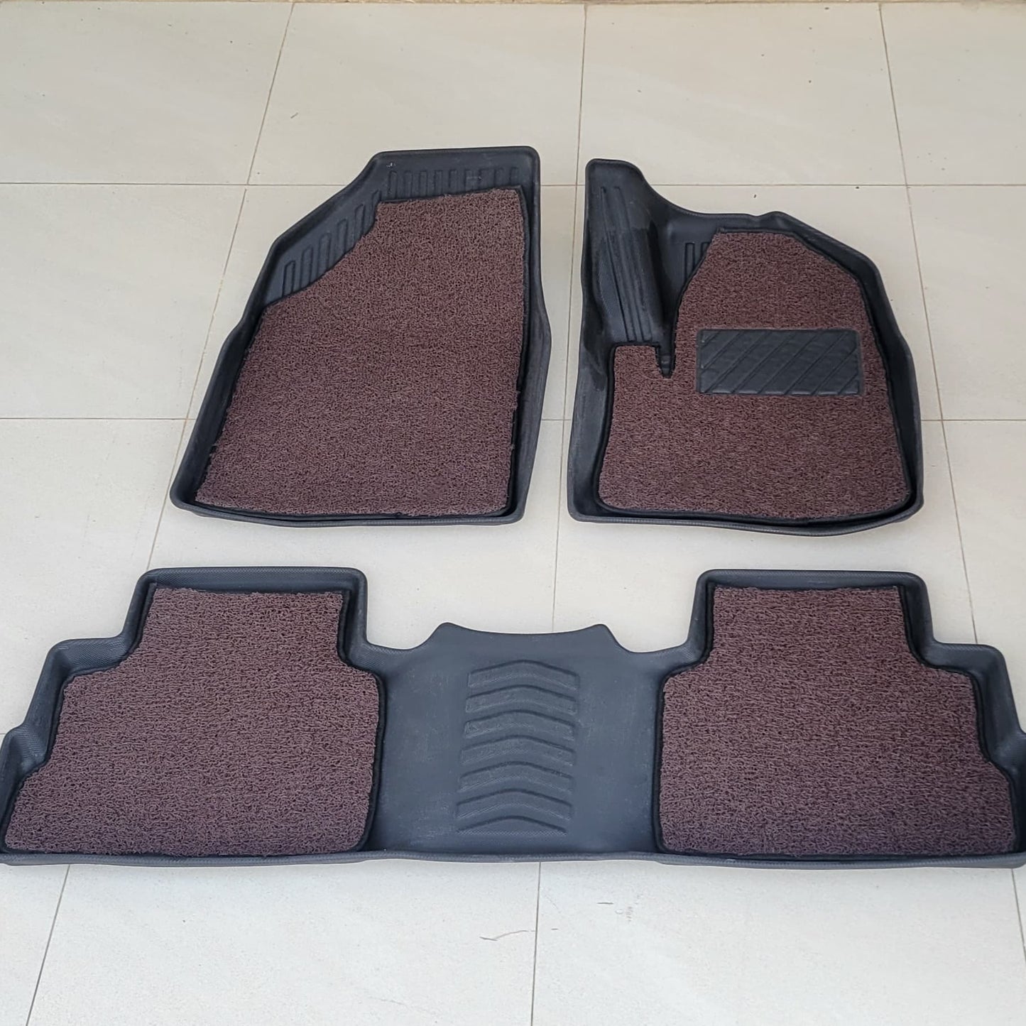 H6 - Floor Mats TPE + COIL (GREY/ BROWN/ RED WINE/ BEIGE) - 800A
