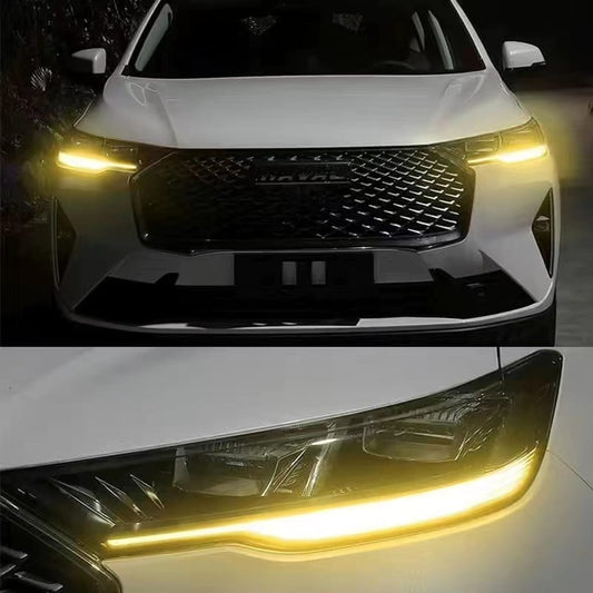 H6 - DRL Stickers Yellow - 1002