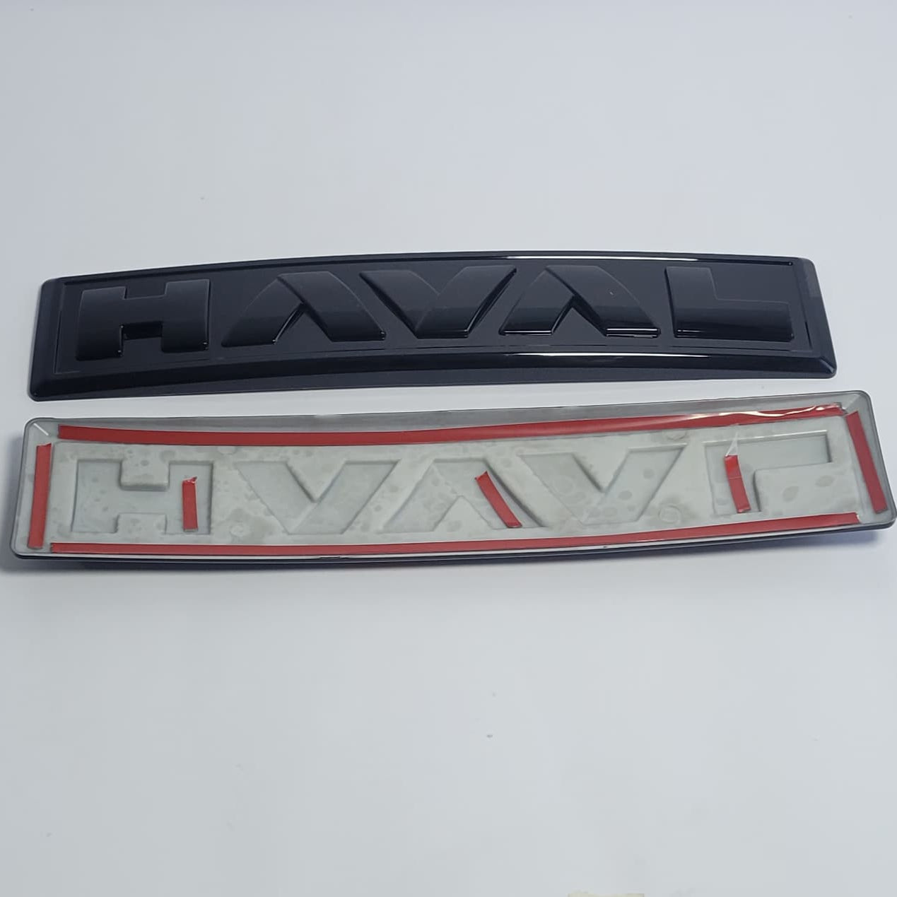 H6 - Front/Rear Logo Covers Black NEW - 1068