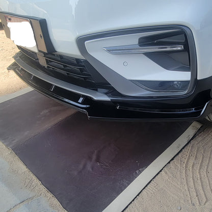 Universal - Front Bumper Lip ABS 3pcs Set - 1109