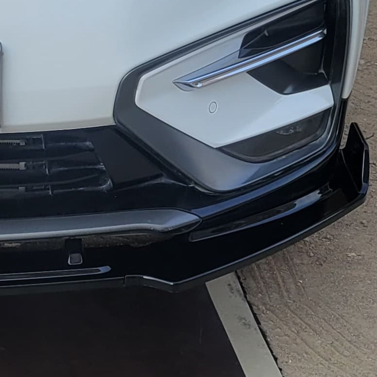 Universal - Front Bumper Lip ABS 3pcs Set - 1109