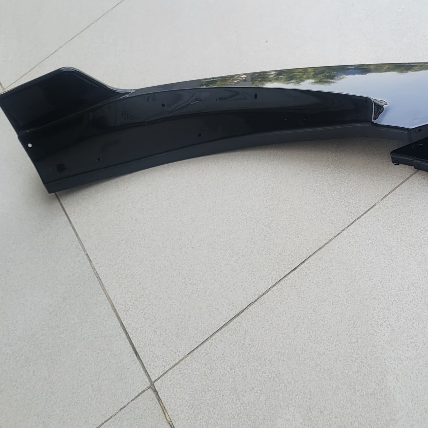 Universal - Front Bumper Lip ABS 3pcs Set - 1109