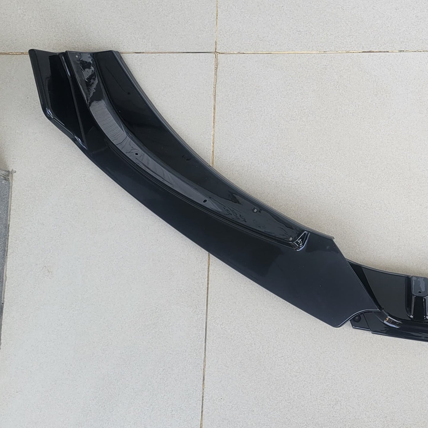 Universal - Front Bumper Lip ABS 3pcs Set - 1109