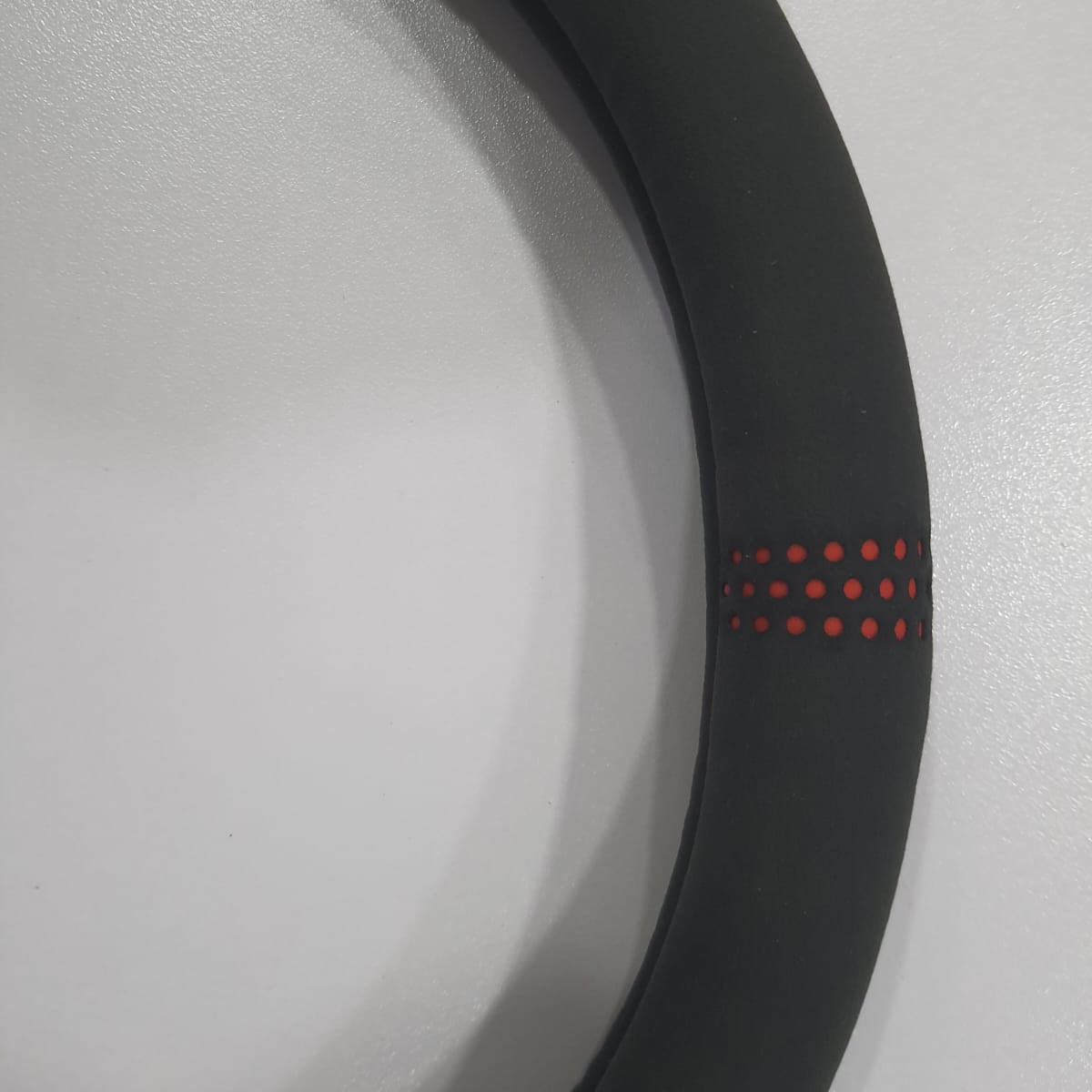 Universal - Steering Cover D Black/Red - 1114