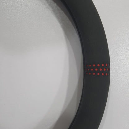 Universal - Steering Cover D Black/Red - 1114