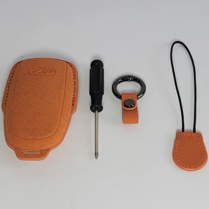 Tiggo 8 - Key Cover Suede Leather - 1146