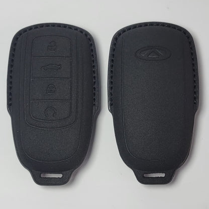 Tiggo 8 - Key Cover Suede Leather - 1147