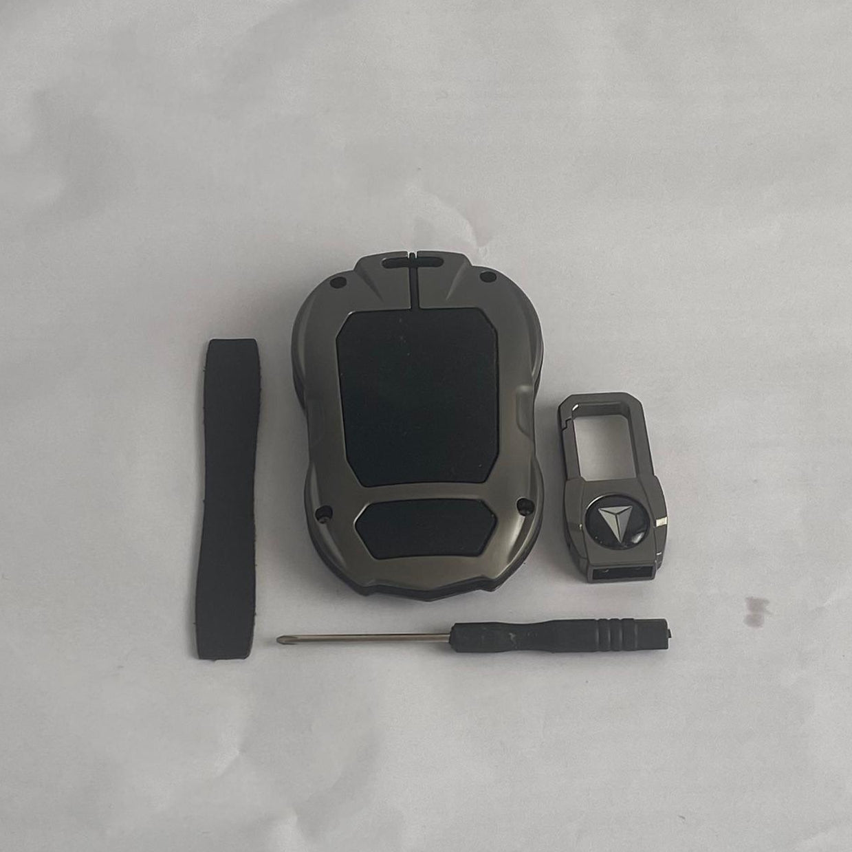 S07 - Key Cover Metal Car Shape - 1227