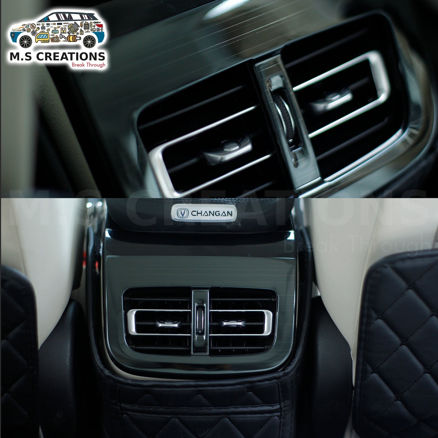Oshan x7 - Rear Wind Cover Trim - 140