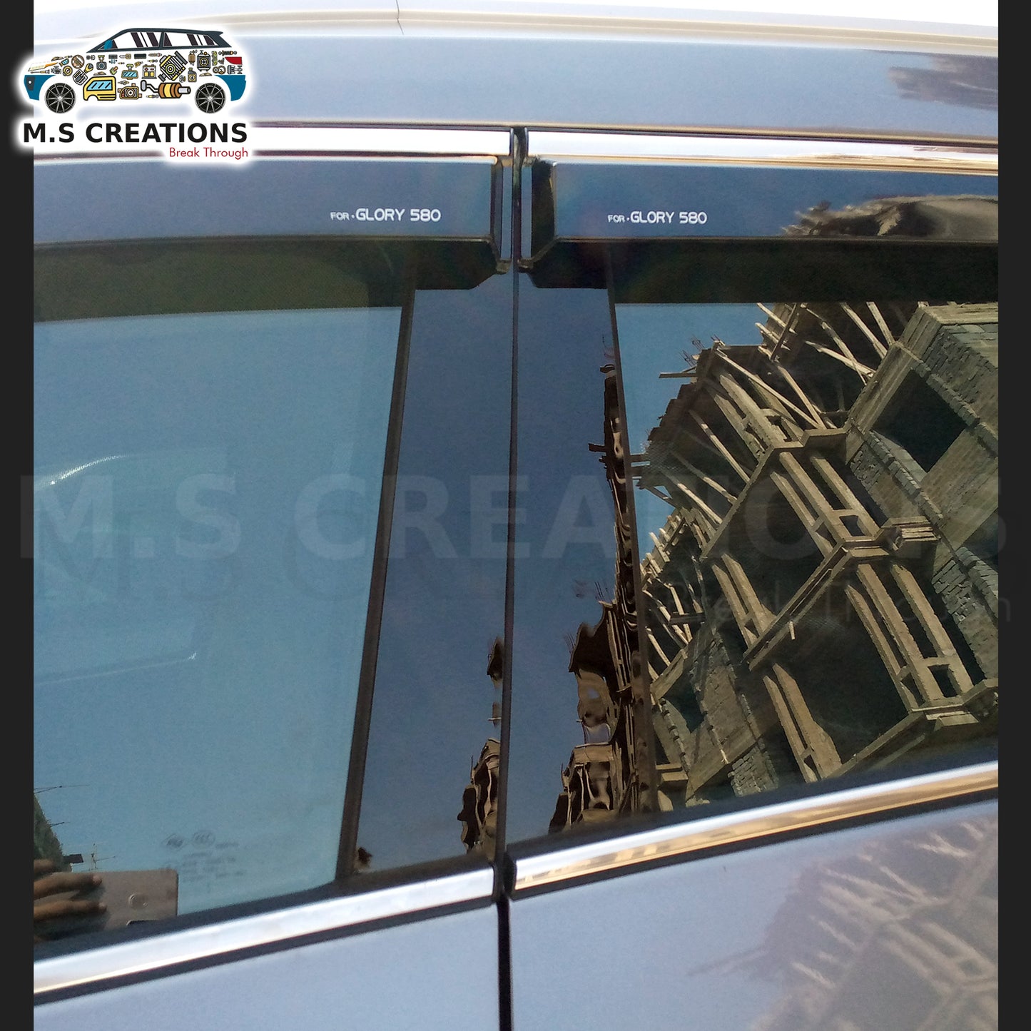 580pro - Window Visor 6pcs - 18