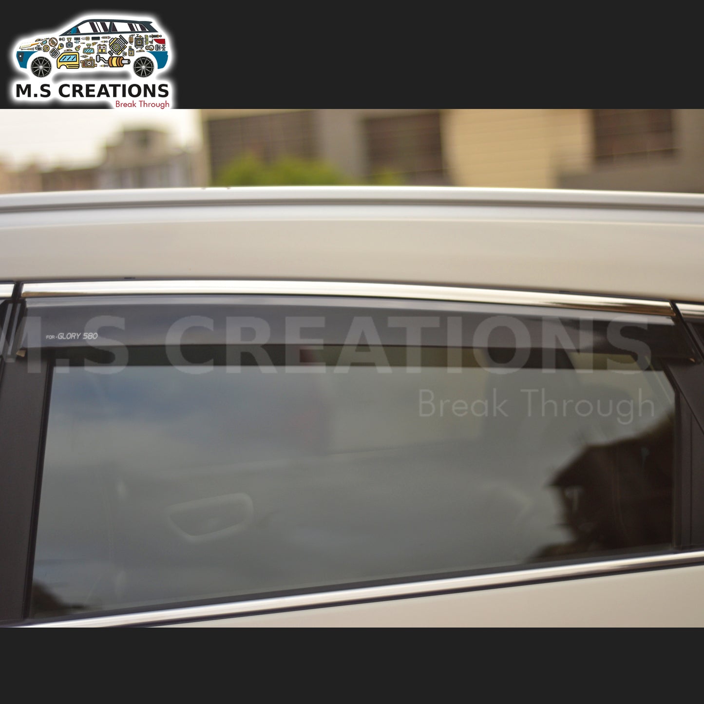 580pro - Window Visor 6pcs - 18