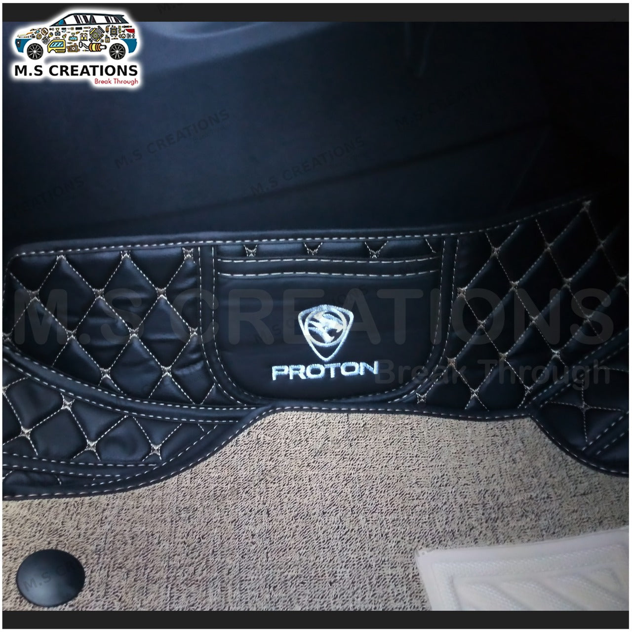 Proton X70 - Floor 9D Mats+Shenice - 220