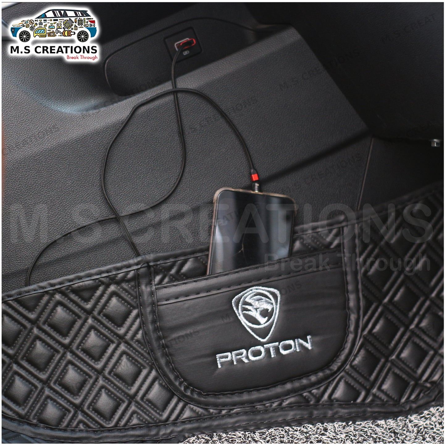 Proton X70 - Floor 9D Mats+Coil - 221
