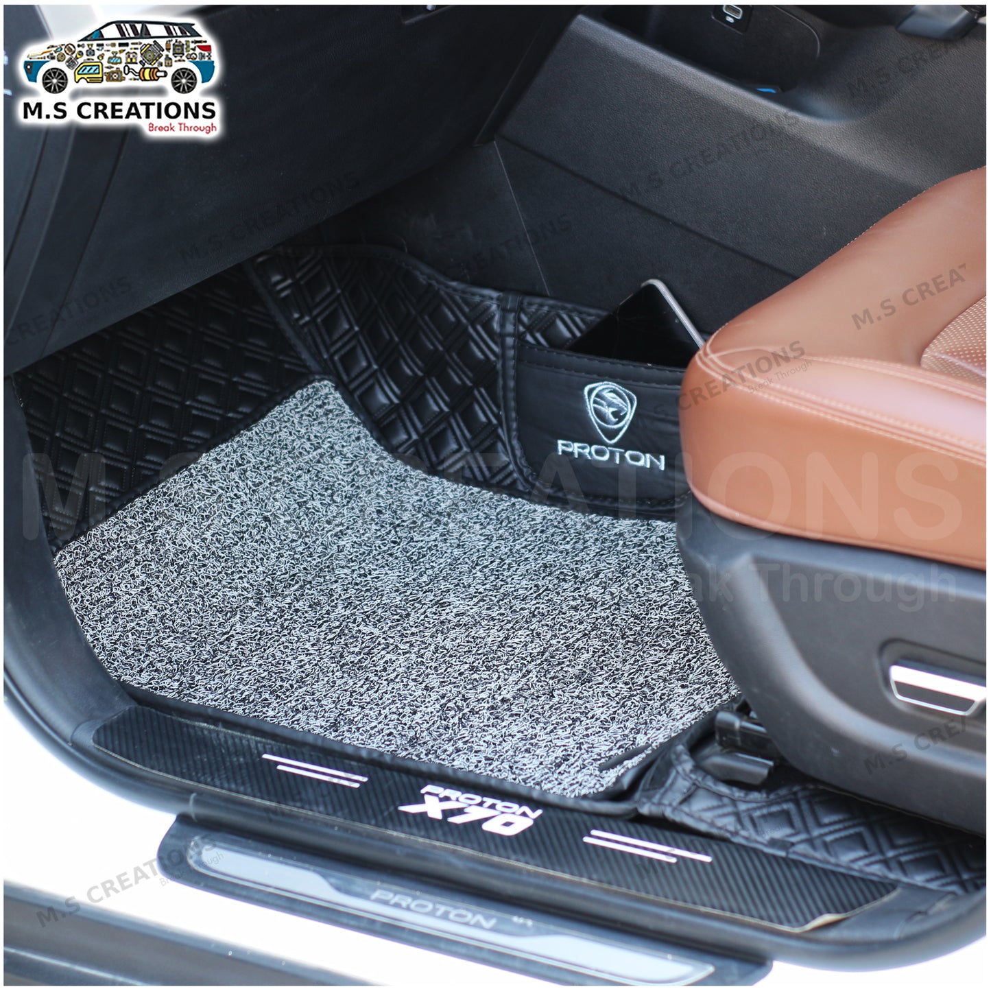 Proton X70 - Floor 9D Mats+Coil - 221