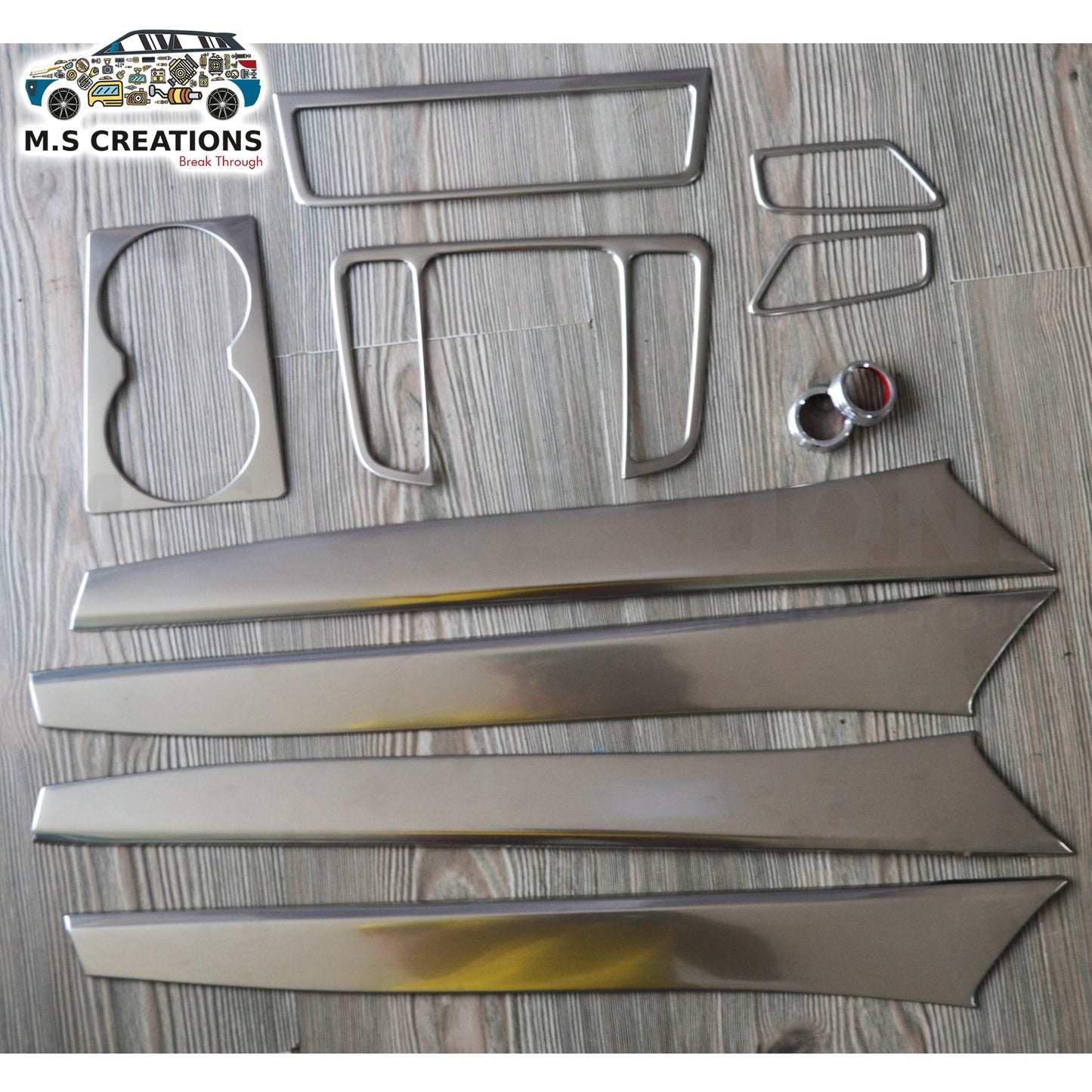 Proton X70 - Cabin Trim Set 11pcs - 248