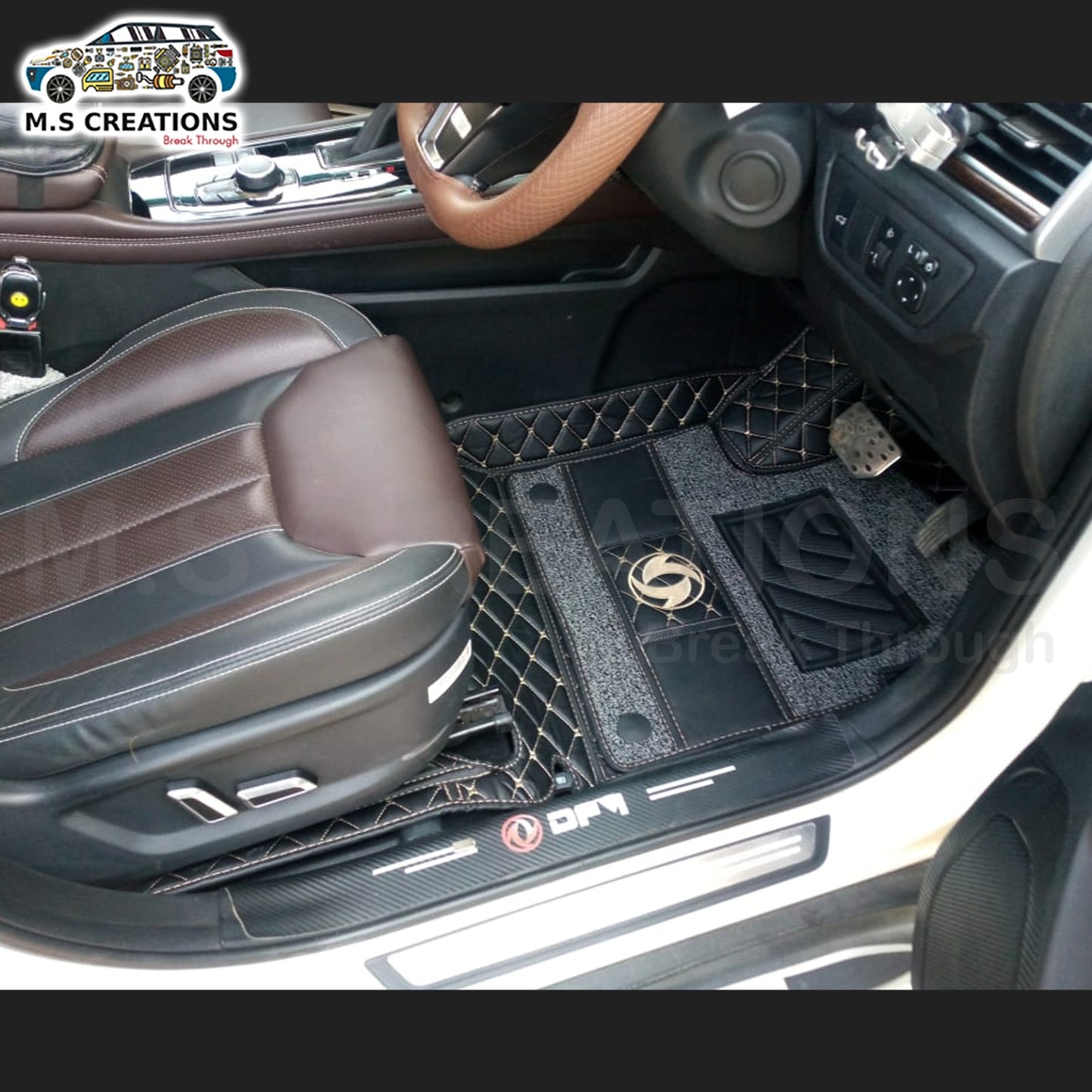 580pro - Floor Mats 7D PU With Coil - 2