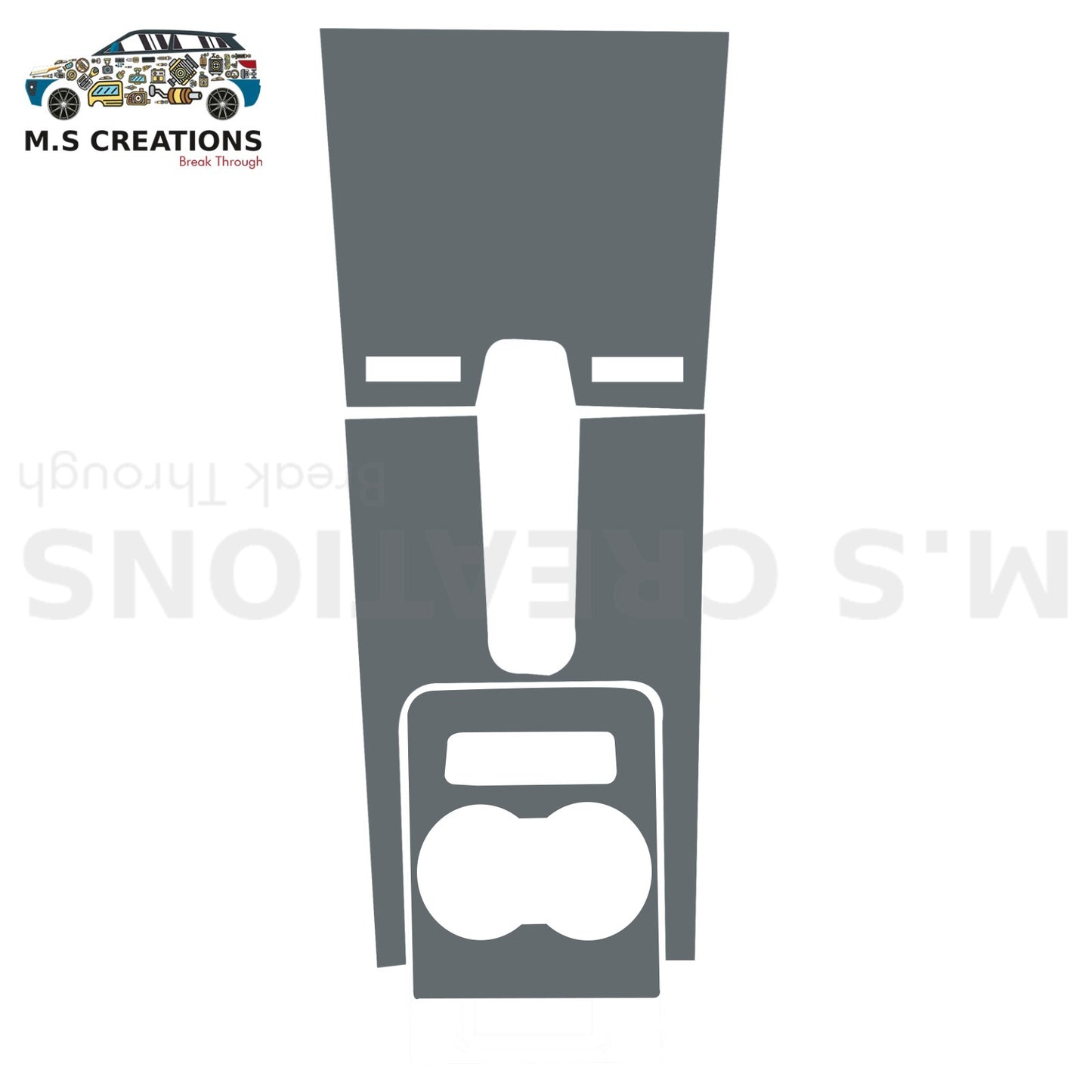 Tiggo 8 - Center Console Tpu - 316