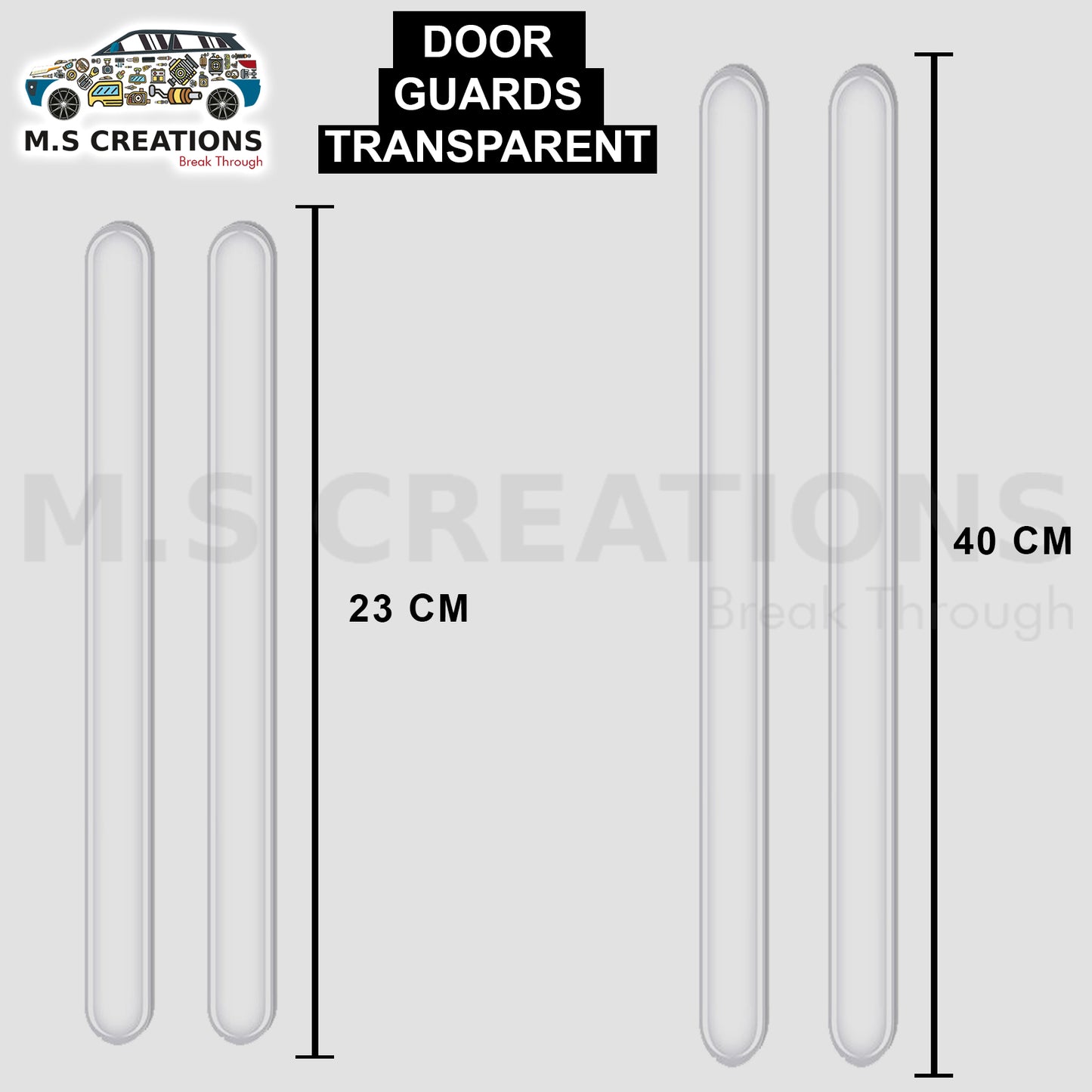 Universal - Door Guards Long 40cm - 375