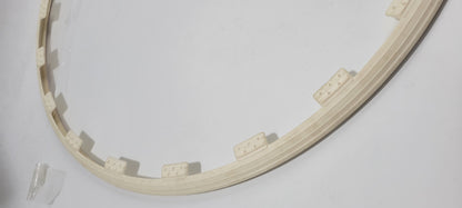 580pro - Wheel Ring 18" WHITE - 38