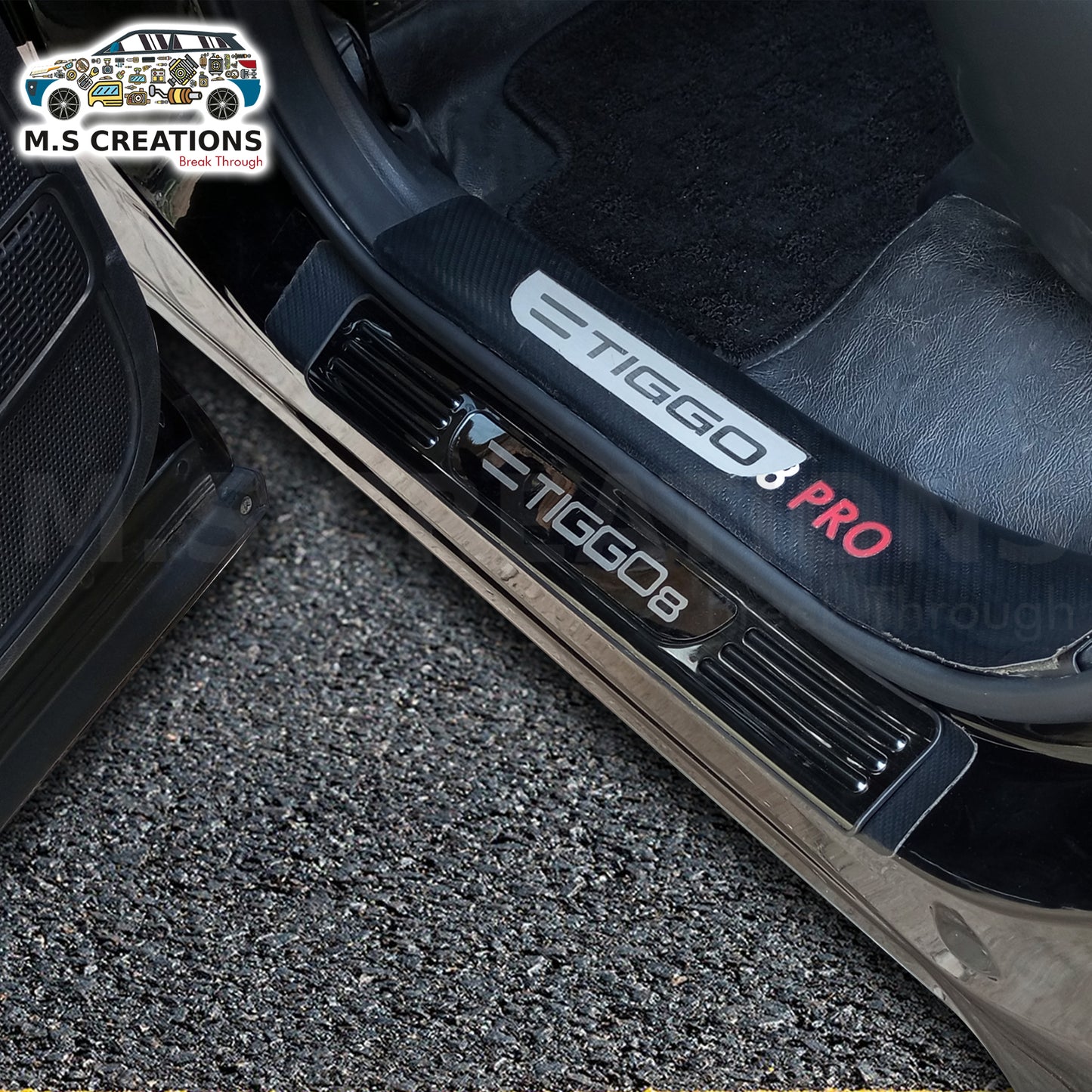 Tiggo 8 - Door Sills Metal Outer - 453
