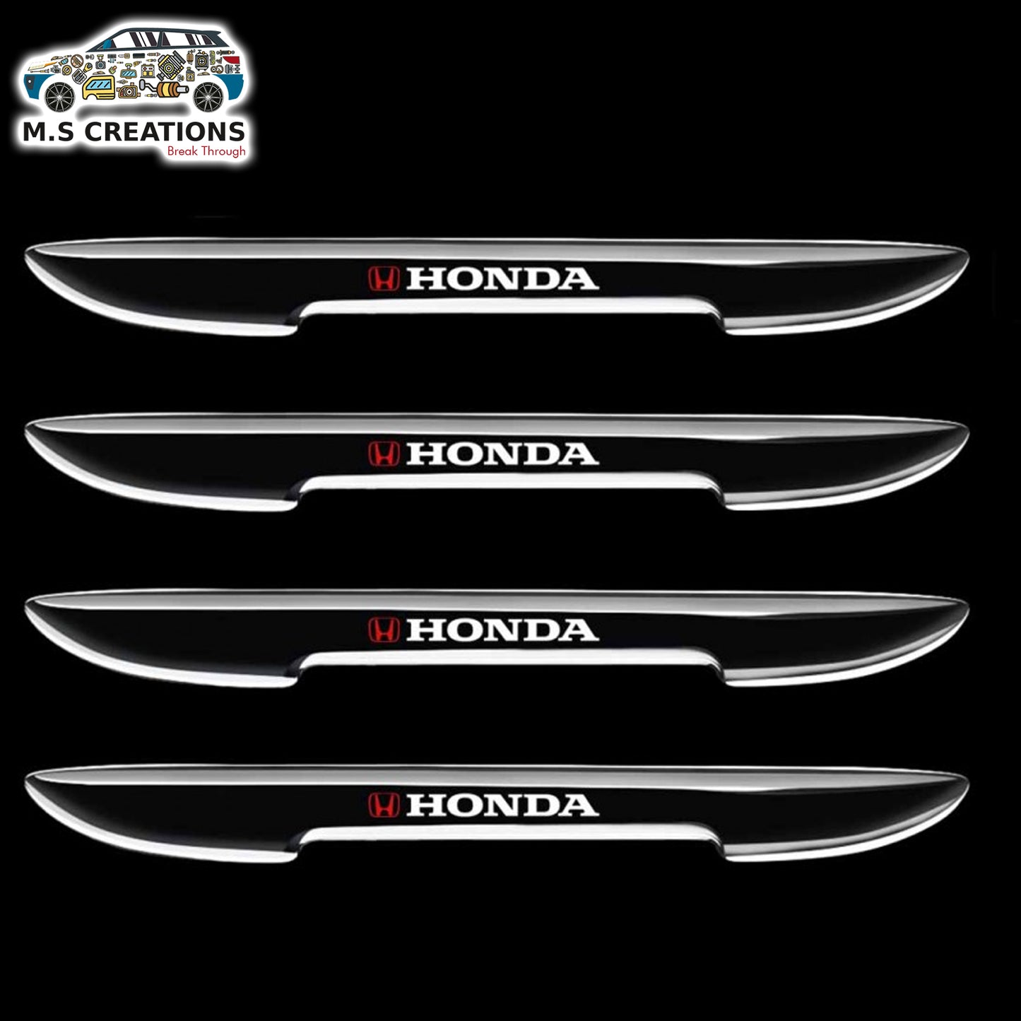 Honda - Door Guards Silicon HONDA - 569
