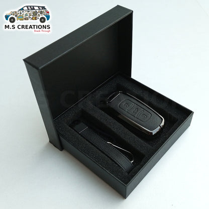 Proton X70 - Key Cover Metal+Leather - 713