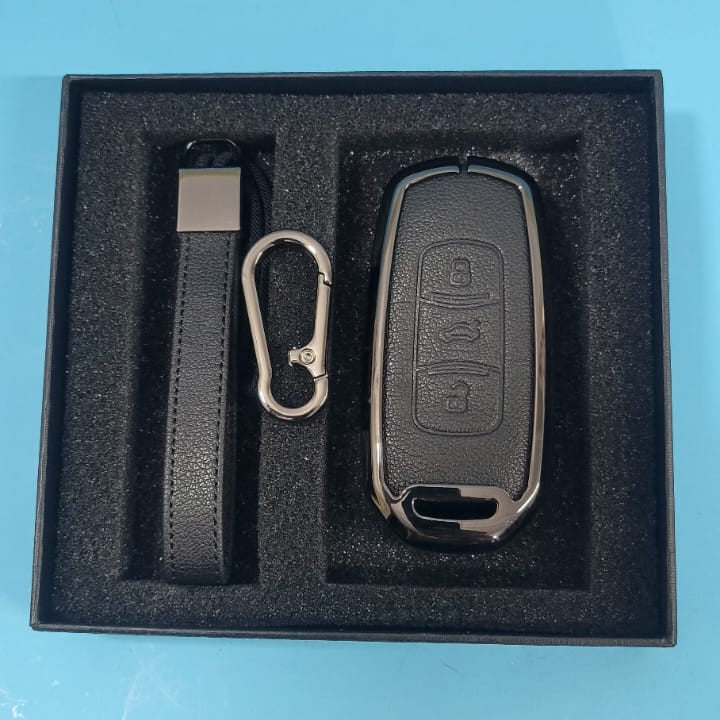 Proton X70 - Key Cover Metal+Leather - 713
