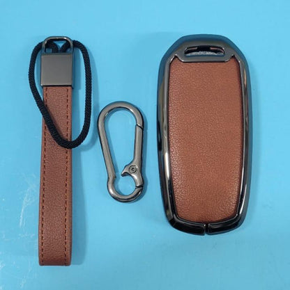 Proton X70 - Key Cover Metal+Leather - 714