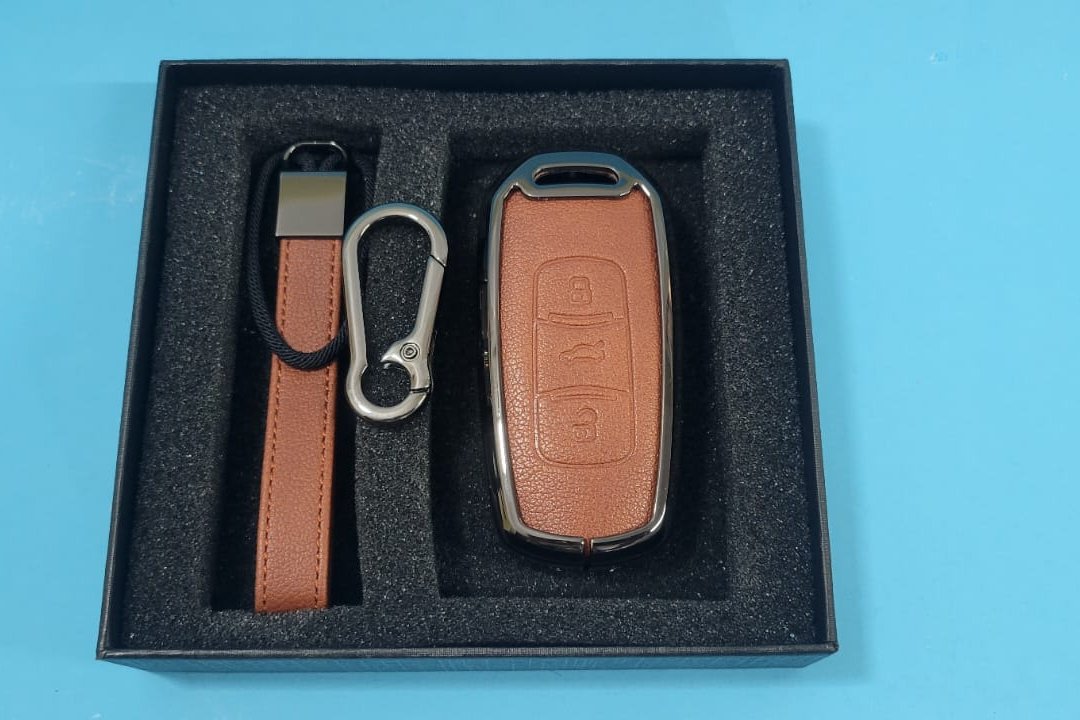Proton X70 - Key Cover Metal+Leather - 714
