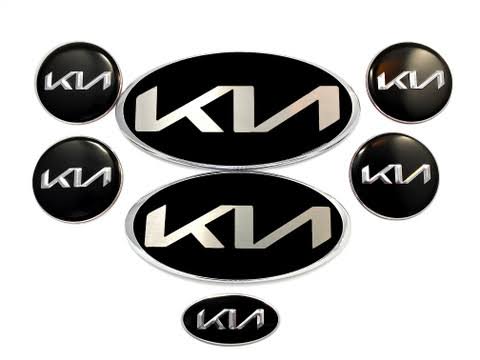 Kia - Logo Sticker Set - 742
