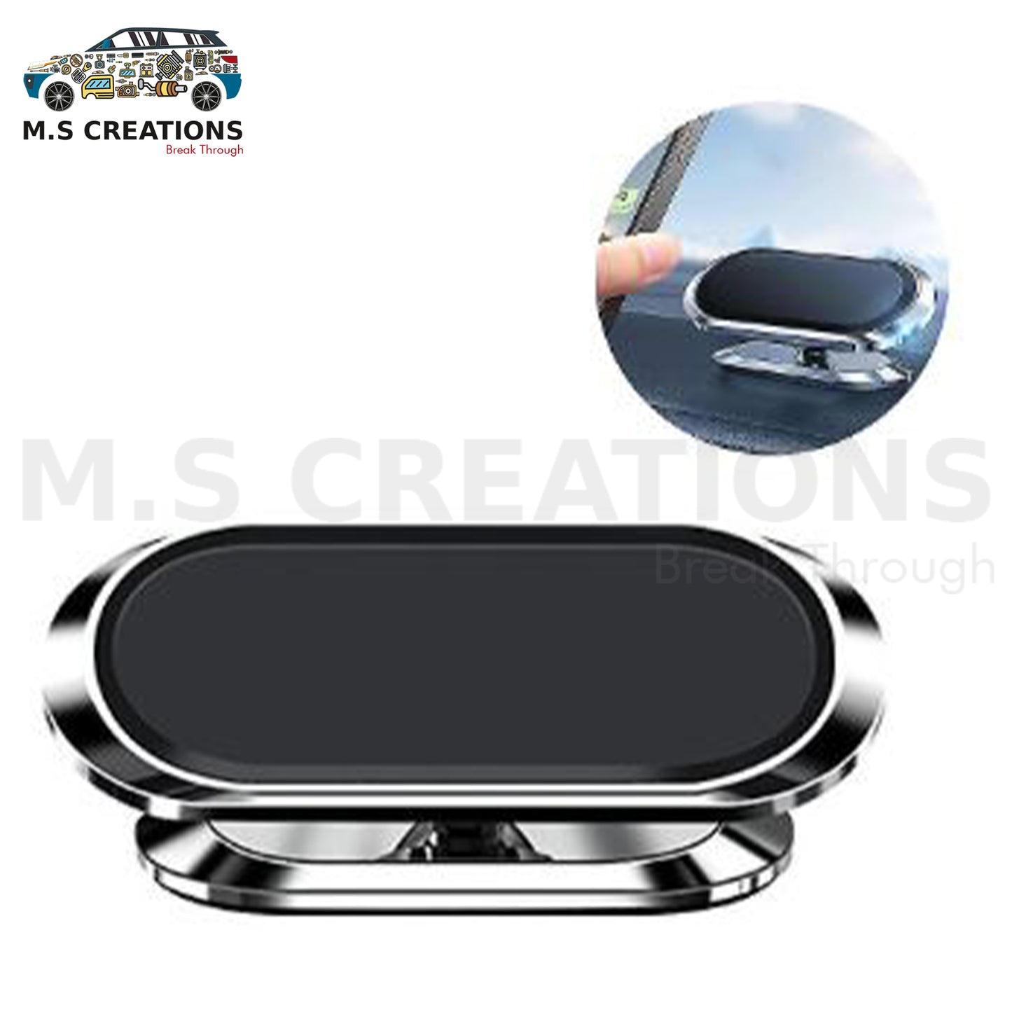 Universal - Mobile Holder Oval Magnetic - 845