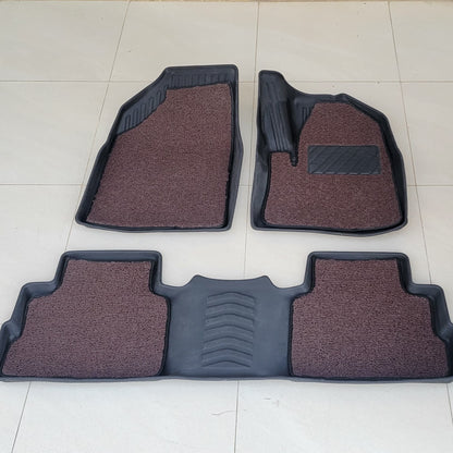 H6 - Floor Mats TPE + COIL (GREY/ BROWN/ RED WINE/ BEIGE) - 800A
